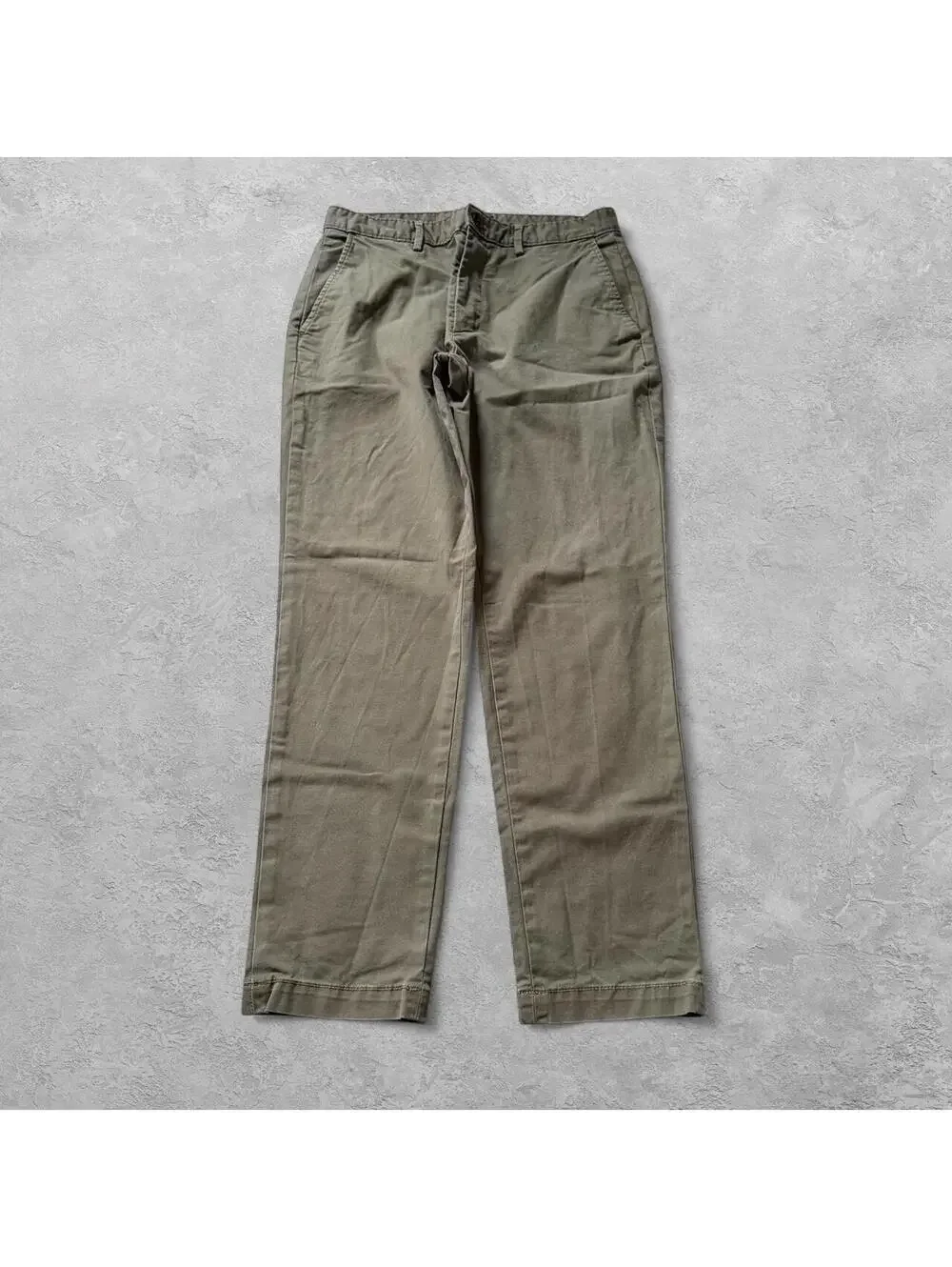 Vintage Banana Republic Olive Green Athletic Fit Chino Pants - Sz 30x30